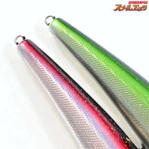【ウッドリーム】 アキヤ 200 グリーンバックラメ&ワインバックラメ 2個セット Woodream Akiya 海水用ルアー K_060