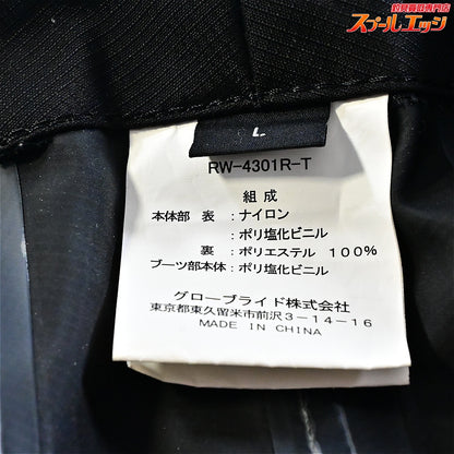 【ダイワ】 タイトフィットラジアルウェーダー RW-4301R-T ブラック サイズL DAIWA K_100