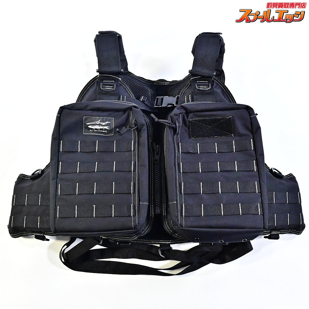 【サブロックxDRT】 スイムベイトゲームベスト ブラック SUBROCxDRT SWIMBAIT GAME VEST K_100