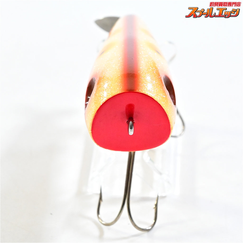 【ライフベイト】 ペンシルポッパー フィッシュテール スローテーパー オリカラ ブラウンバックパロット ラメ LIFEBAIT Slowtaper K_060