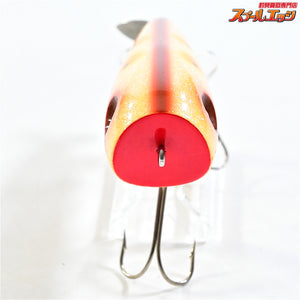 【ライフベイト】 ペンシルポッパー フィッシュテール スローテーパー オリカラ ブラウンバックパロット ラメ LIFEBAIT Slowtaper K_060
