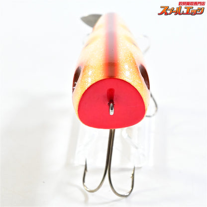 【ライフベイト】 ペンシルポッパー フィッシュテール スローテーパー オリカラ ブラウンバックパロット ラメ LIFEBAIT Slowtaper K_060