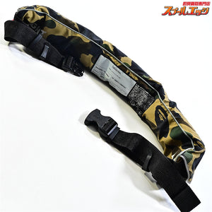 【ダイワ】 ウォッシャブルライフジャケット DF-2200 カモ 桜マーク有 2010年7月製造分 ウエストタイプ 救命胴衣 TK-5110 DAIWA K_060