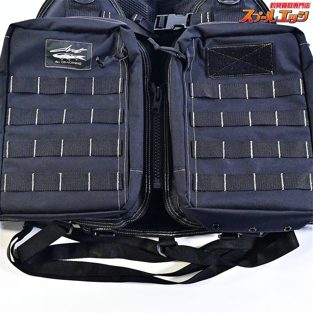 【サブロックxDRT】 スイムベイトゲームベスト ブラック SUBROCxDRT SWIMBAIT GAME VEST K_100