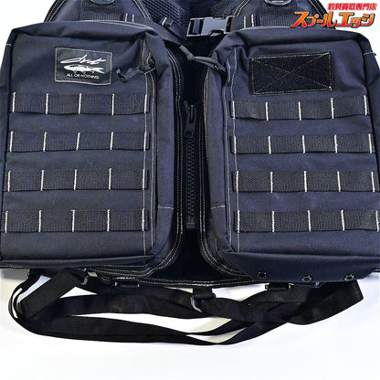 【サブロックxDRT】 スイムベイトゲームベスト ブラック SUBROCxDRT SWIMBAIT GAME VEST K_100