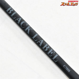 【ダイワ】 25ブラックレーベル C70H DAIWA BLACK LABEL ブラックバス K_227