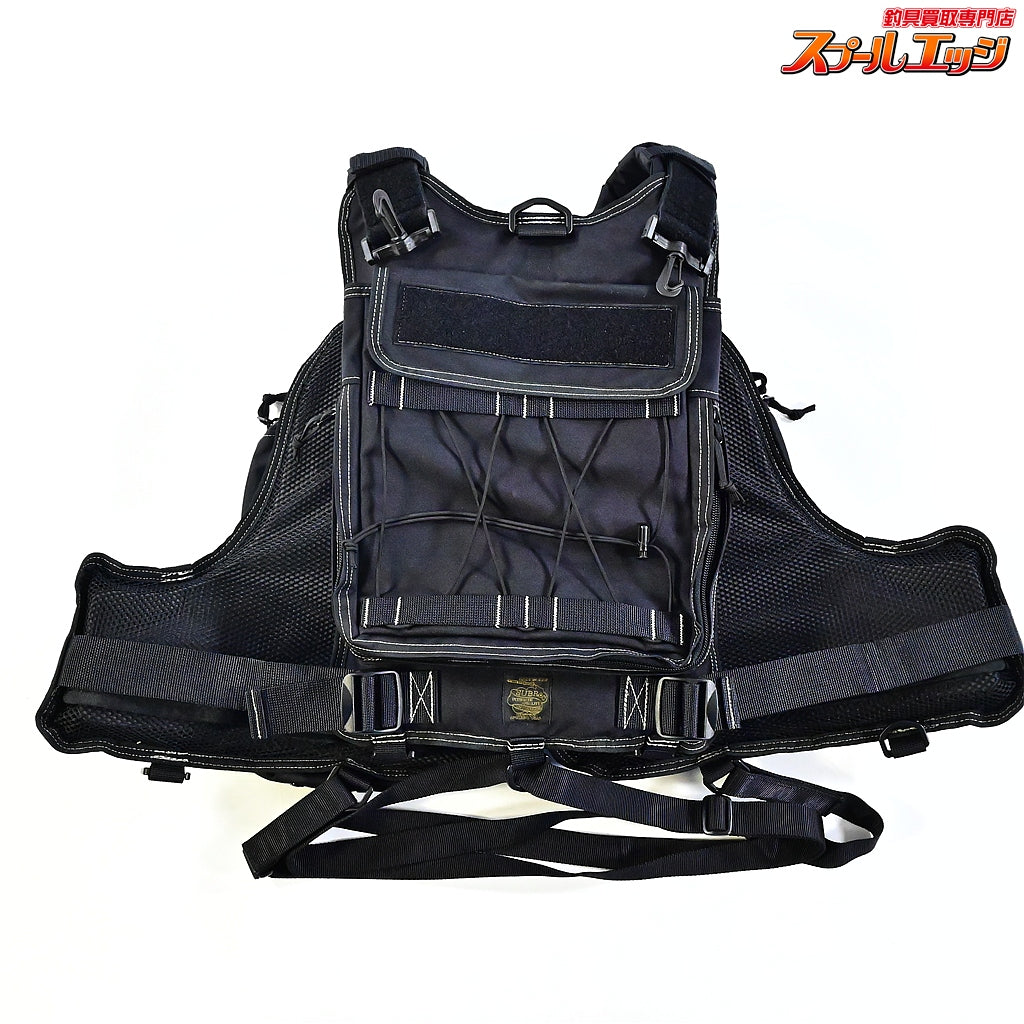 【サブロックxDRT】 スイムベイトゲームベスト ブラック SUBROCxDRT SWIMBAIT GAME VEST K_100