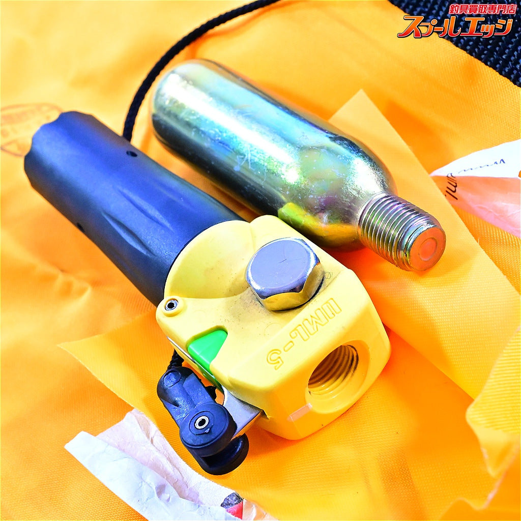 【ダイワ】 ウォッシャブルライフジャケット DF-2200 カモ 桜マーク有 2010年7月製造分 ウエストタイプ 救命胴衣 TK-5110 DAIWA K_060