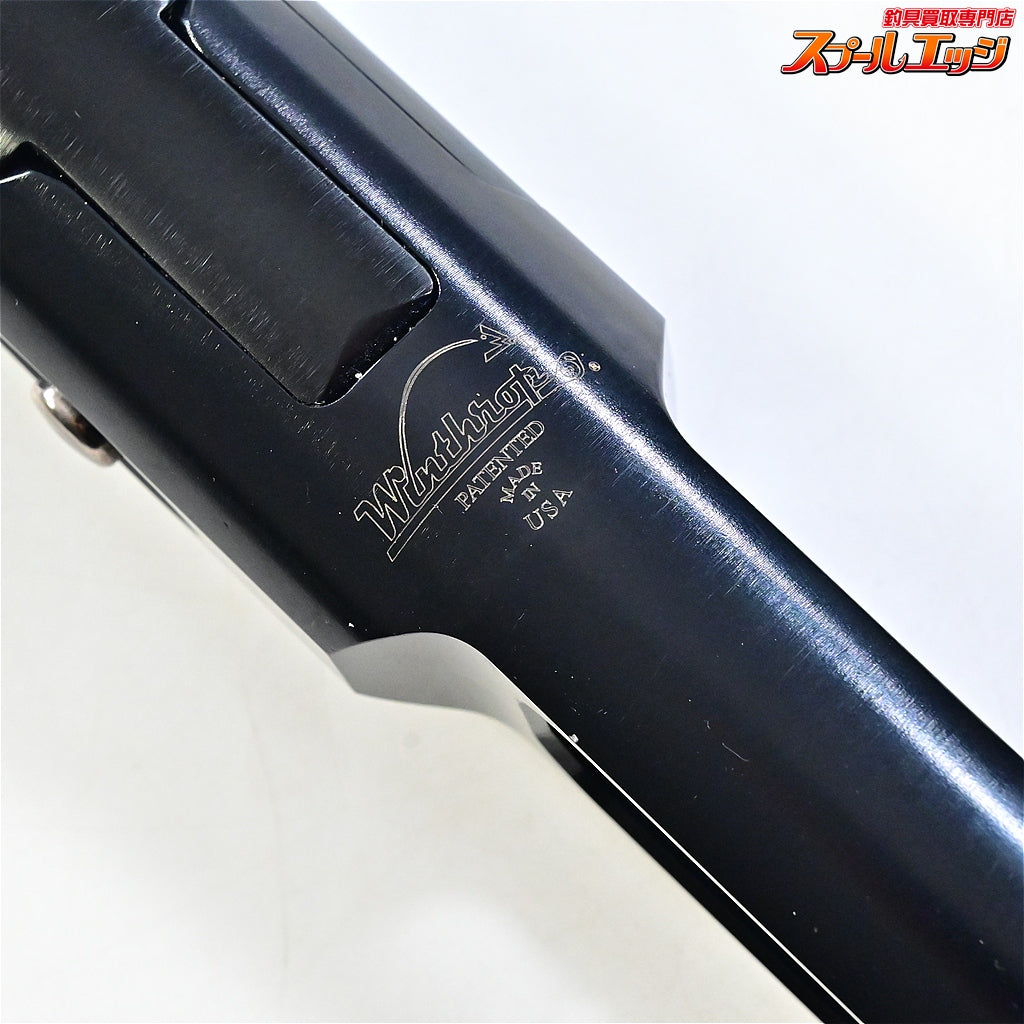 【ウィンスロップ】 ターミネーターロングバット 80lb 可動式トローリングバット ストレート/カーブ対応 2WAY ブラック WINTHROP K_095