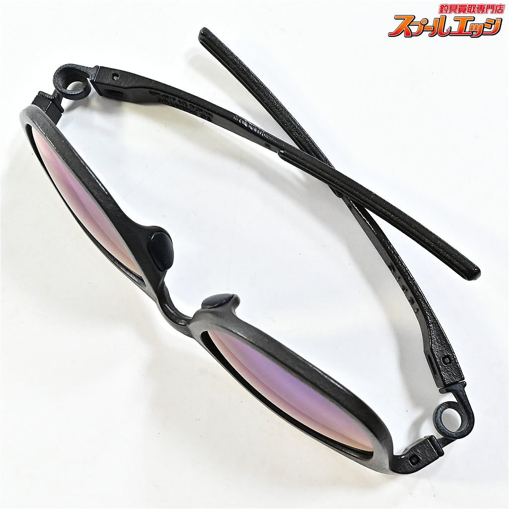 【フィンチ】 リナ偏光グラス ウェリントンLタイプ マットブラック グレー/ブルーミラーコート Fin-ch Lina Polarized glass K_060