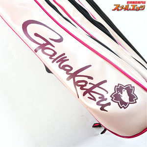 【がまかつ】 がまへら ライトへらロッドケース3 III GC-253 3層 PVC素材 サクラ GAMAKATSU LIGHT-ROD-CASE K_172