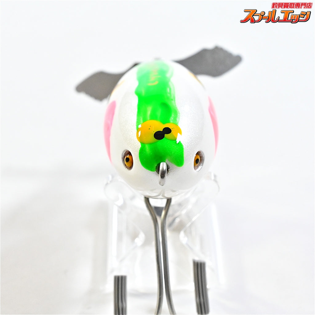 【痴虫】 沼海馬 RSSカスタム パレットパロットP パールベース 手書き ちむし CHIMUSHI KAIBA 淡水用ルアー K_060