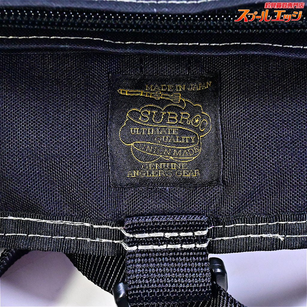【サブロックxDRT】 スイムベイトゲームベスト ブラック SUBROCxDRT SWIMBAIT GAME VEST K_100