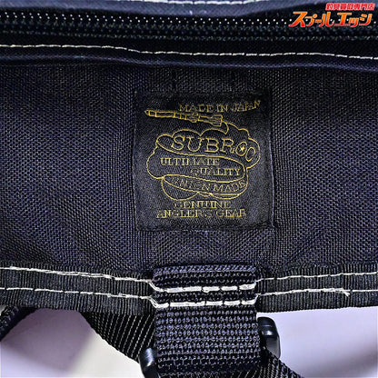 【サブロックxDRT】 スイムベイトゲームベスト ブラック SUBROCxDRT SWIMBAIT GAME VEST K_100