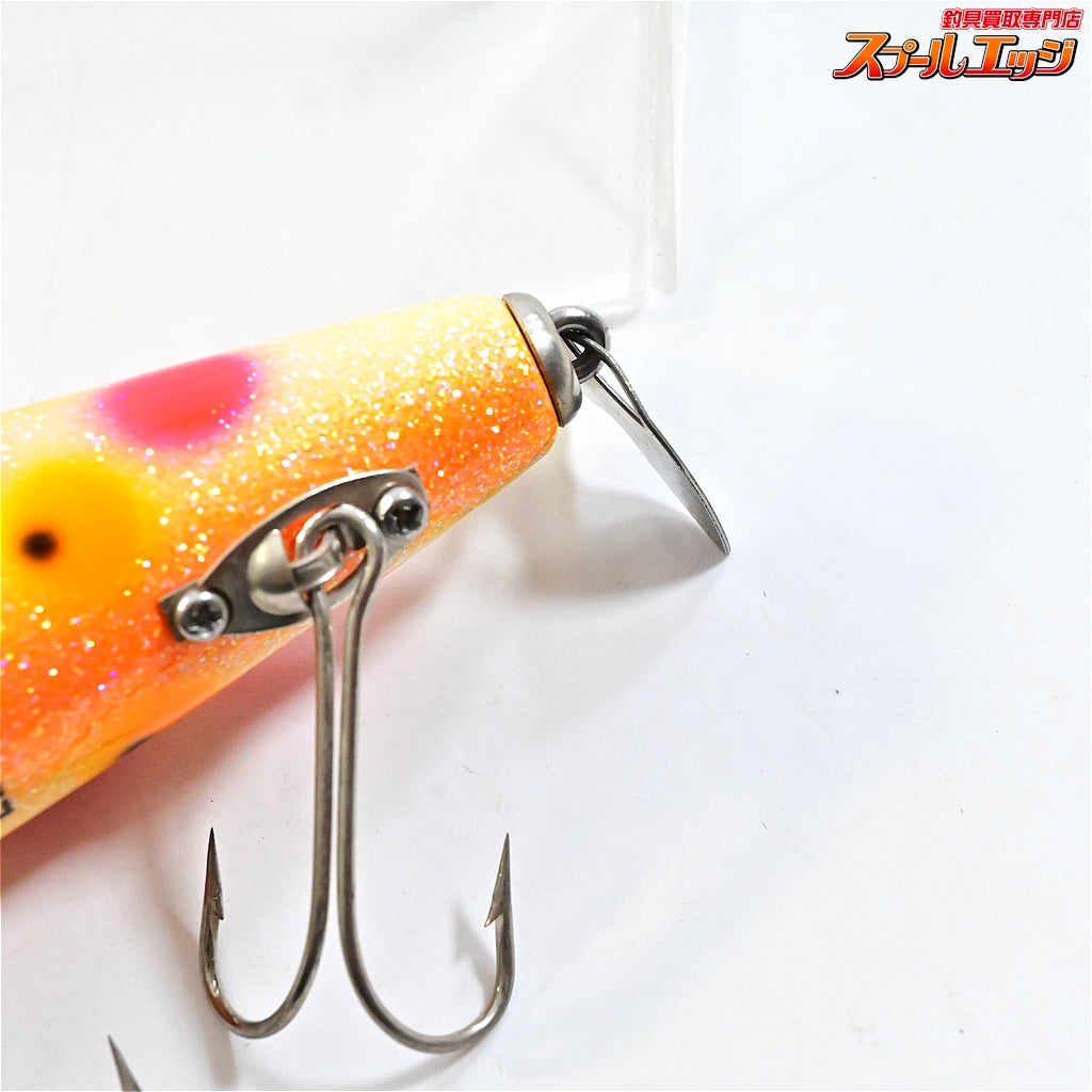 【ライフベイト】 ペンシルポッパー フィッシュテール スローテーパー オリカラ ブラウンバックパロット ラメ LIFEBAIT Slowtaper K_060