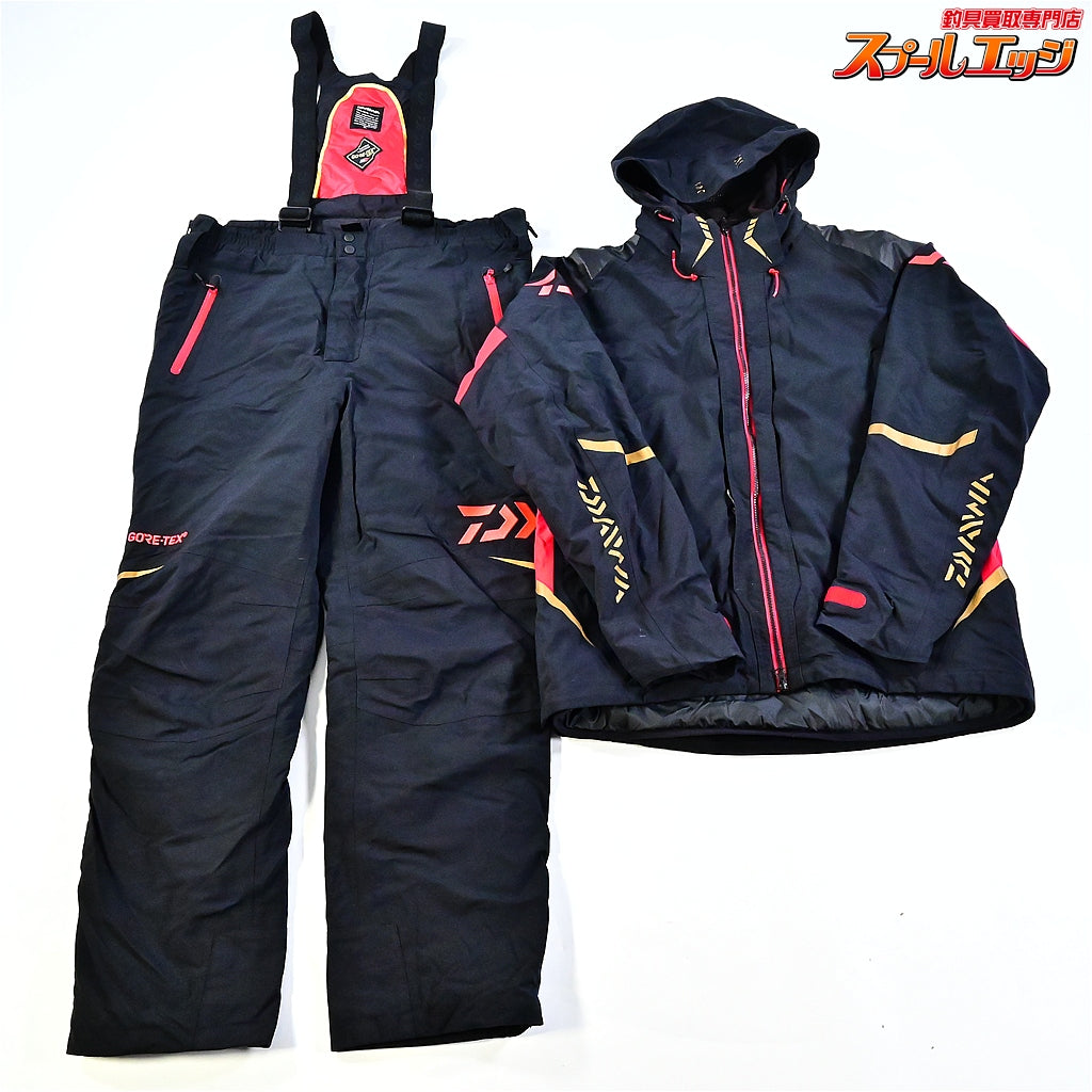 【ダイワ】 ゴアテックス プロダクト 2ウェイウィンタースーツ DW-1006 サイズXL DAIWA GORE-TEX 2WAY WINTER SUTE K_100