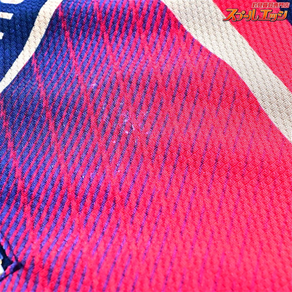 【シマノ】 リミテッドプロ フルジップシャツ SH-011S レッド サイズXL 長袖 SHIMANO LIMITED-PRO 吸水速乾 遮熱 K_060