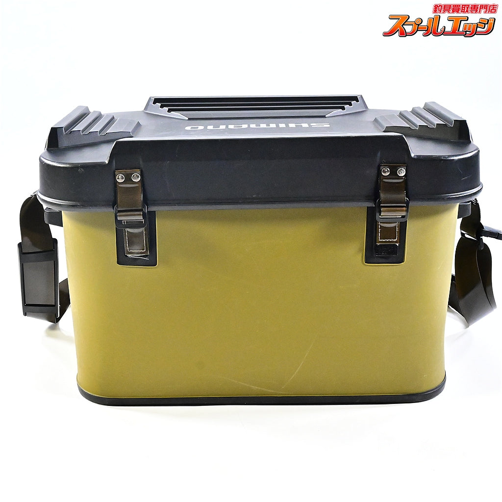 【シマノ】 タックルボートバッグ BK-001T ハードタイプ 27L カーキ SHIMANO K_150