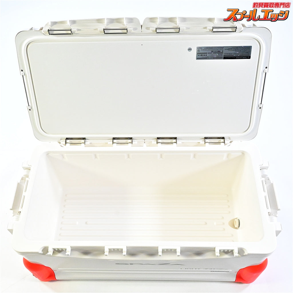 【シマノ】 スペーザライト 350 キャスター LC-035J レッドホワイト SHIMANO SPAZA LIGHT クーラーボックス K_200