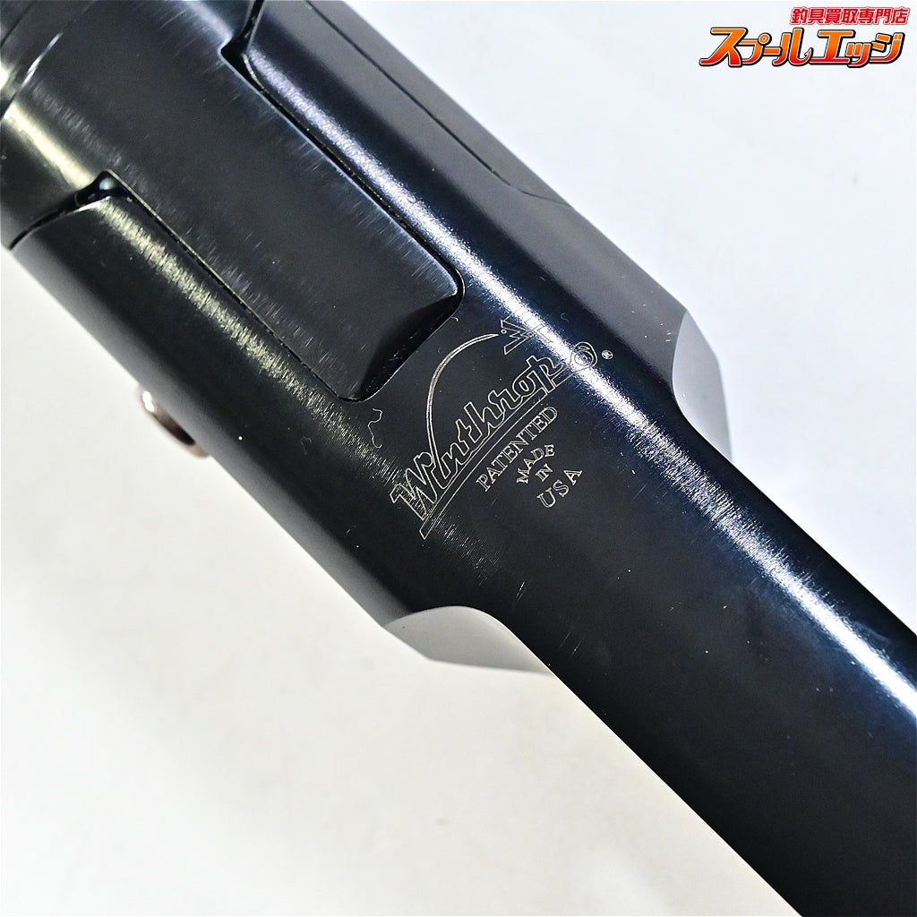 【ウィンスロップ】 ターミネーターロングバット 80lb 可動式トローリングバット ストレート/カーブ対応 2WAY ブラック WINTHROP K_095