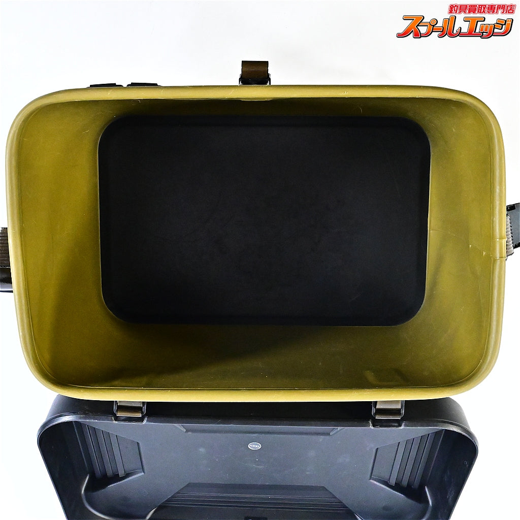 【シマノ】 タックルボートバッグ BK-001T ハードタイプ 27L カーキ SHIMANO K_150