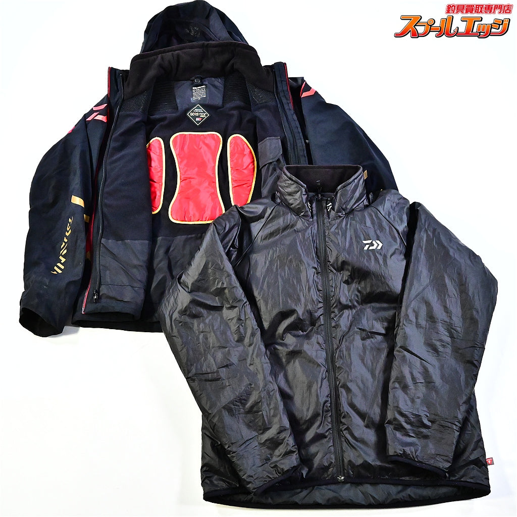 【ダイワ】 ゴアテックス プロダクト 2ウェイウィンタースーツ DW-1006 サイズXL DAIWA GORE-TEX 2WAY WINTER SUTE K_100