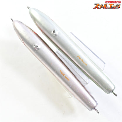 【ウッドリーム】 アキヤ 200 グリーンバックラメ&ワインバックラメ 2個セット Woodream Akiya 海水用ルアー K_060