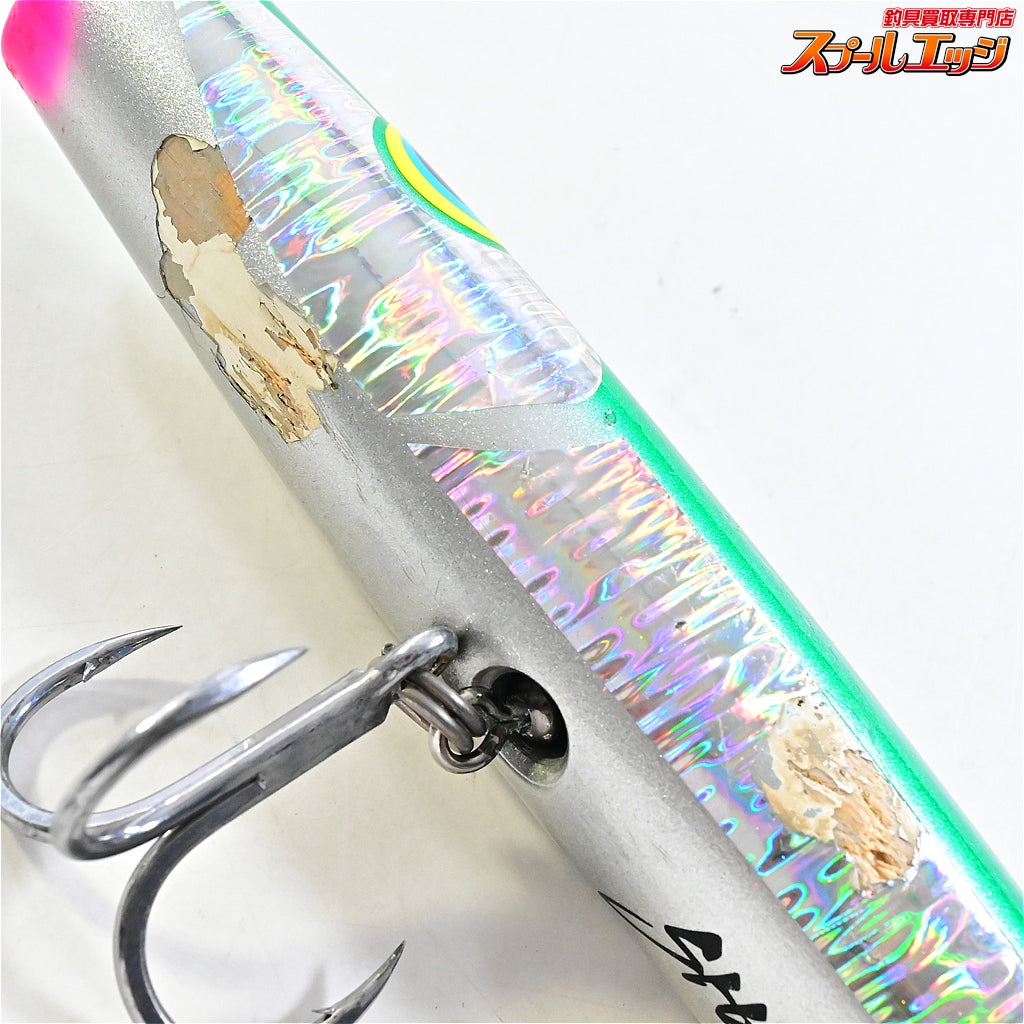 【ハンマーヘッド】 シャラポア 250 スリム 背黒グリーン HAMMER HEAD Sharapoa slim 海水用ルアー K_060