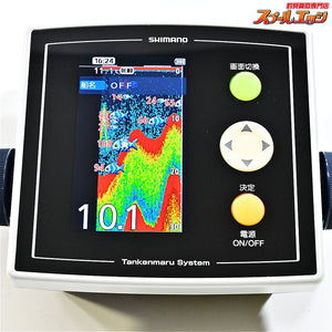 【シマノ】 13探見丸 CV-FISH アキュフィッシュ対応 固定クランプ&電源コード付 SHIMANO TANKEN-MARU 魚探 K_100