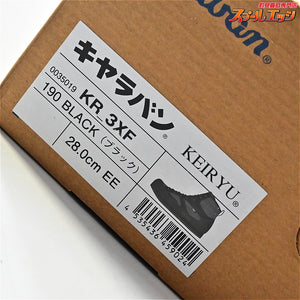 【キャラバン】 渓流 KR_3XF 28cm EEサイズ ブラック フェルトソール ウェーディングシューズ Caravan KEIRYU K_100