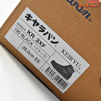 【キャラバン】 渓流 KR_3XF 28cm EEサイズ ブラック フェルトソール ウェーディングシューズ Caravan KEIRYU K_100
