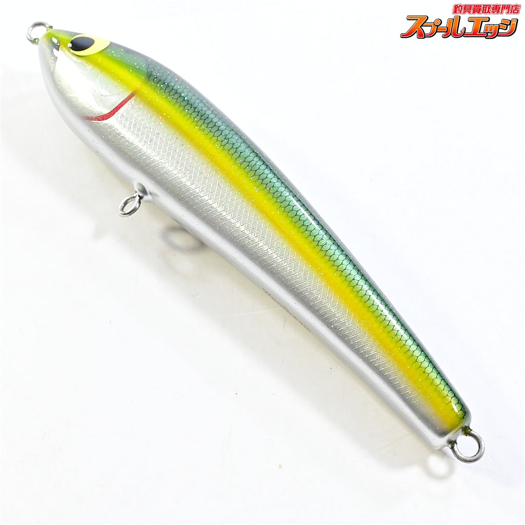 【ウッドリーム】 アキヤ 200 オリーブバックイエローライン Woodream Akiya 海水用ルアー K_060