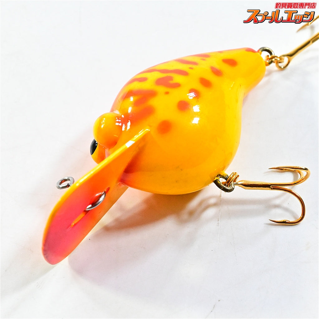 【バルサ50】 オリジナル ディープ オレンジコーチ 西岡サイン入り BALSA Deep 淡水用ルアー K_060