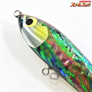 【ウッドリーム】 アキヤ 200 グリーンバックアバロン シェル貼り アワビ貼り WooDreeam AKIYA 海水用ルアー K_060