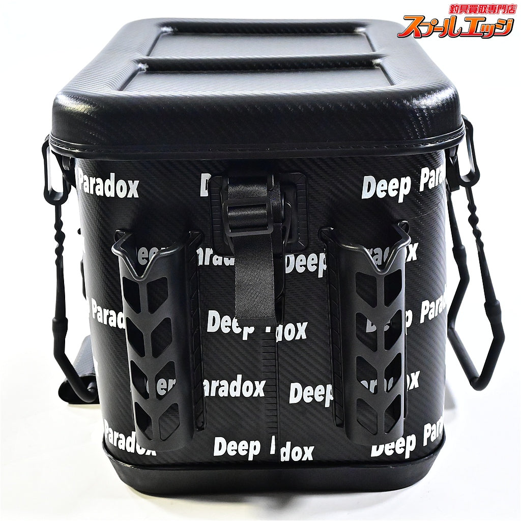 【ロデオクラフトxディープパラドックス】 RCカーボンタックルバッグ HBB-40RC 蓋ブラック Rodio craft Deep Paradox K_147