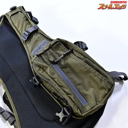 【リバレイ】 RVストリームバックパックベスト 15L オリーブ 品番5470 フィッシングベスト RIVALLEY K_100