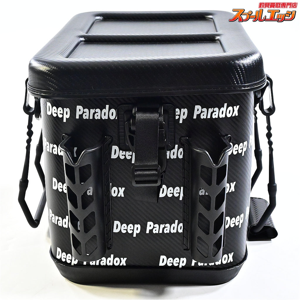 【ロデオクラフトxディープパラドックス】 RCカーボンタックルバッグ HBB-40RC 蓋ブラック Rodio craft Deep Paradox K_147