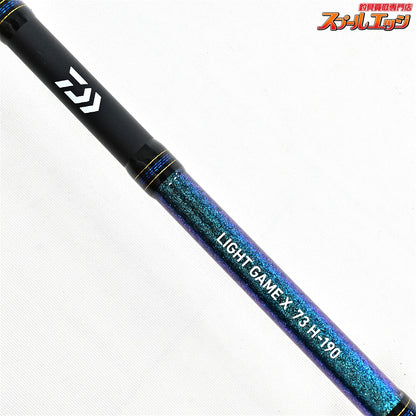 【ダイワ】 20ライトゲーム X 73 H-190・R DAIWA LIGHT GAME タチウオ ヒラメ イナダ K_145