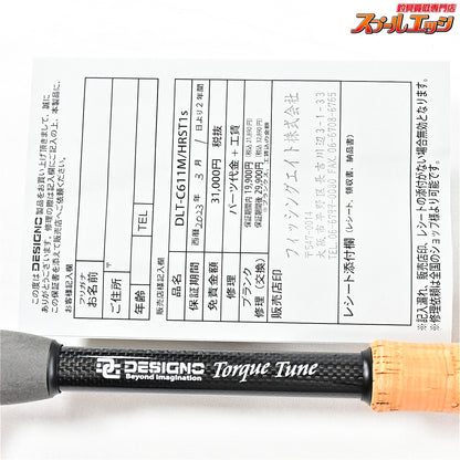 【デジーノ】 レーベン トルクチューン DLT-C611M/HRST1s エムスラ コルクモデル DESIGNO LEBEN DG6+ Torque Tune ブラックバス K_253