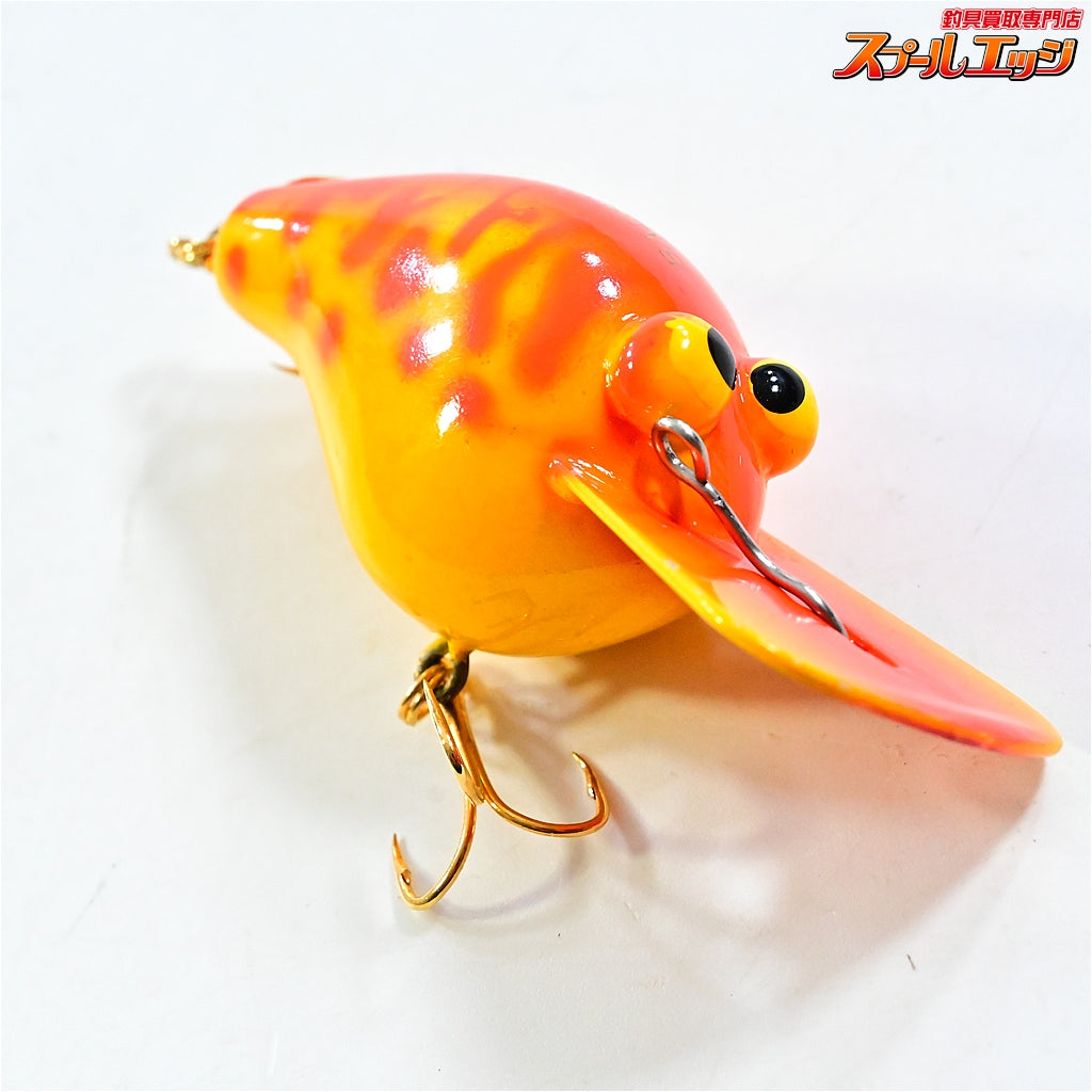 【バルサ50】 オリジナル ディープ オレンジコーチ 西岡サイン入り BALSA Deep 淡水用ルアー K_060