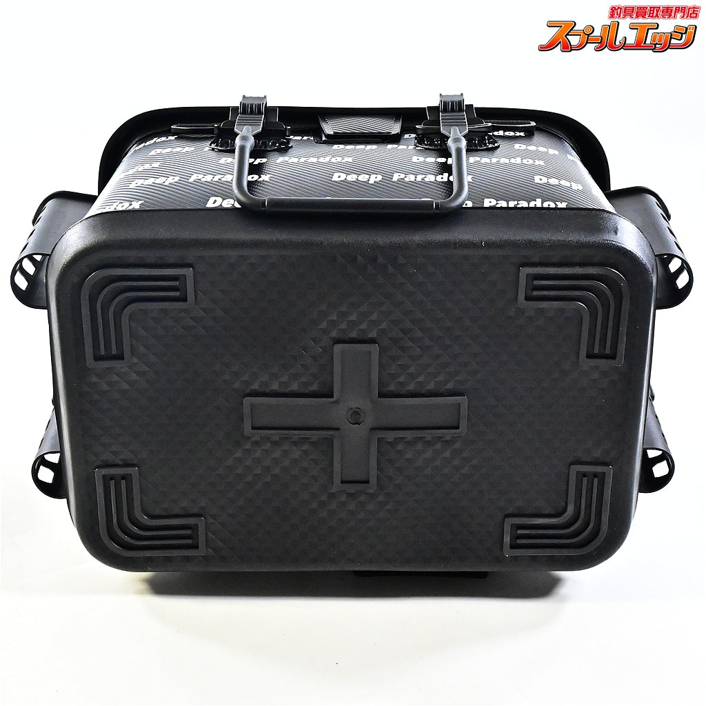 【ロデオクラフトxディープパラドックス】 RCカーボンタックルバッグ HBB-40RC 蓋ブラック Rodio craft Deep Paradox K_147