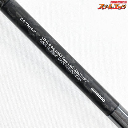 【シマノ】 18エクスセンス ジェノス S97MH/F ダークフォース SHIMANO EXSENCE GENOS シーバス チヌ K_193
