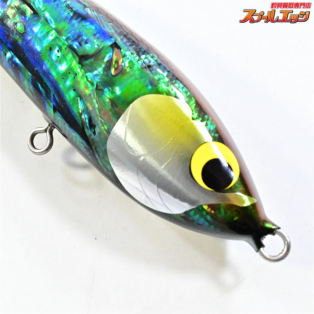 【ウッドリーム】 アキヤ 200 グリーンバックアバロン シェル貼り アワビ貼り WooDreeam AKIYA 海水用ルアー K_060