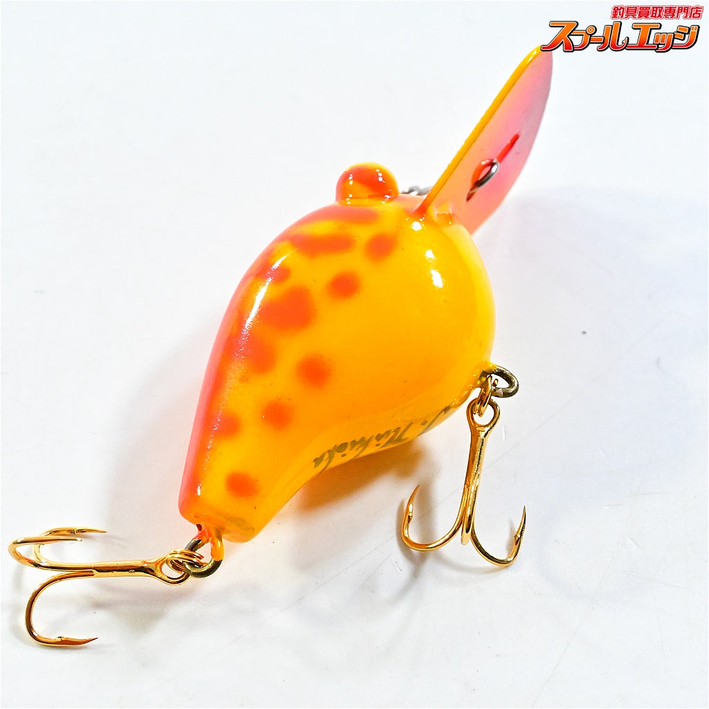【バルサ50】 オリジナル ディープ オレンジコーチ 西岡サイン入り BALSA Deep 淡水用ルアー K_060