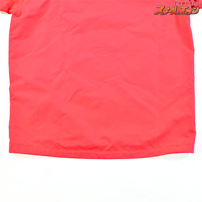 【ジャッカル】 シェルジャケット レッド サイズL JACKALL SHELL JACKET 撥水 防風 K_060