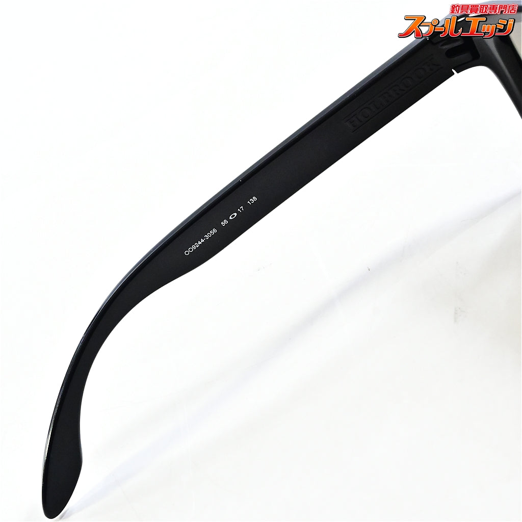 【オークリー】 ホルブルック ポリッシュドブラック プリズムグレー OO9244-3056 ポラライズド 偏光サングラス OAKLEY HOLBROOK POLARIZED K_060
