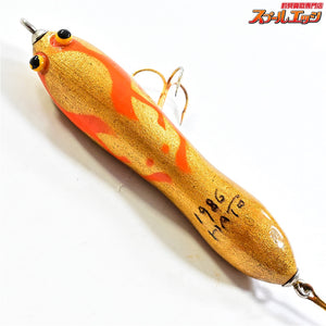 【ハトリーズ】 ファーストインナーハンドWB 金ゴールド 1stモデル 最初期1986年モデル Hutley's INNERHAND HATO 淡水用ルアー K_060