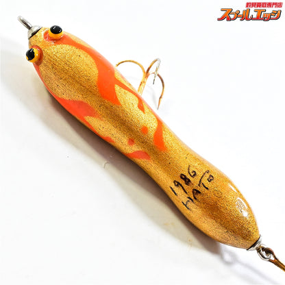 【ハトリーズ】 ファーストインナーハンドWB 金ゴールド 1stモデル 最初期1986年モデル Hutley's INNERHAND HATO 淡水用ルアー K_060