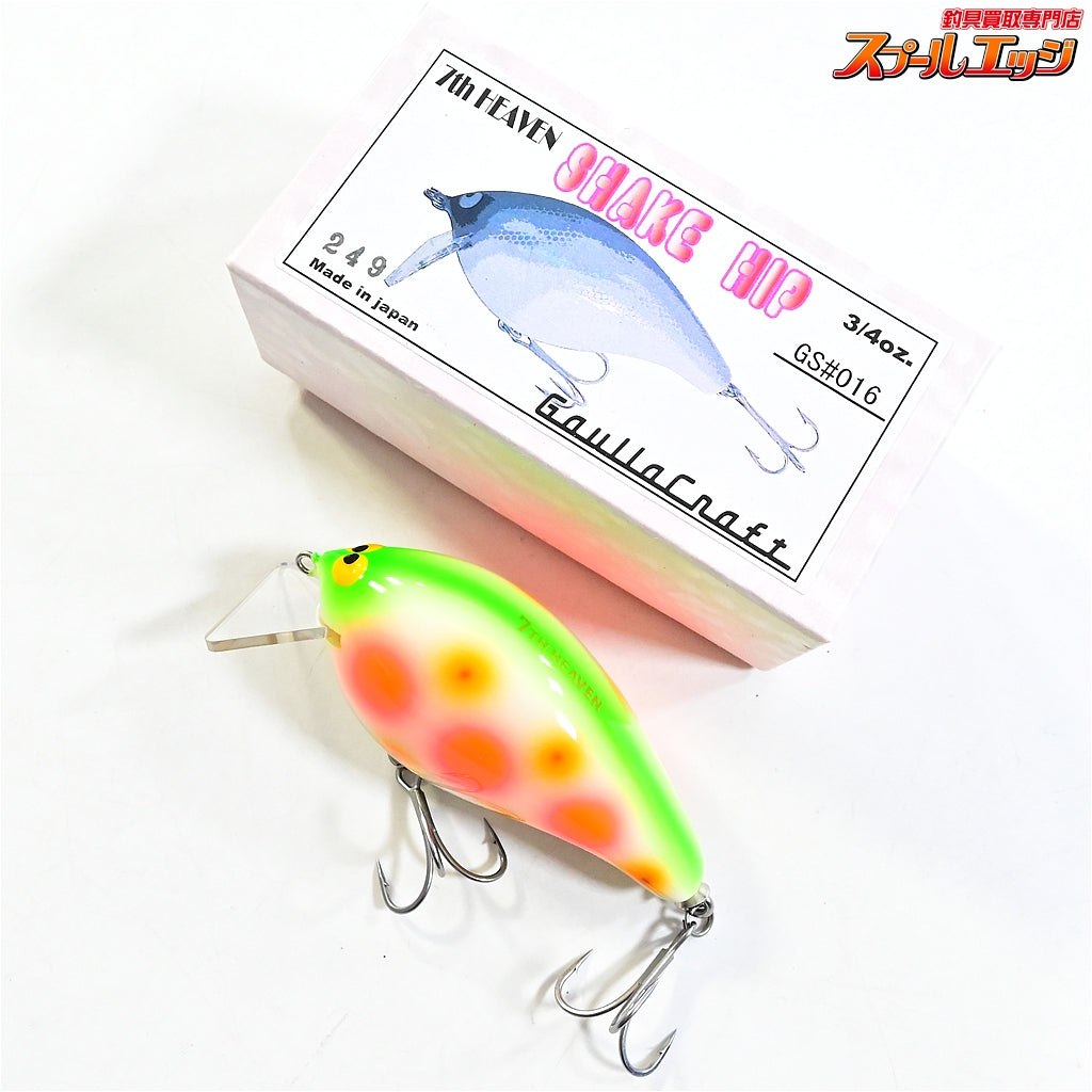 【ガウラクラフトxスローテーパー】 シェイクヒップ 7TH GS#016 3/4oz GaullacraftxSlowtaper SHAKE HIP 淡水用ルアー K_060