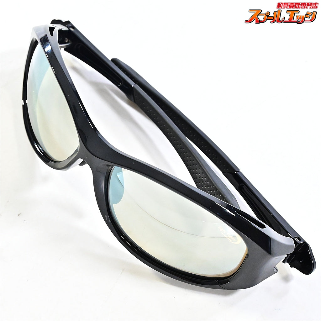 【ティムコ】 サイトマスター ロトンド ブラック シルバーミラー ライトブラウン 77-51291 TIEMCO SightMaster Rotondo Black 偏光レンズ K_060